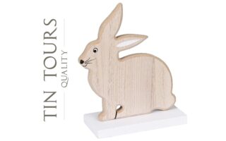 Wiosenne akcenty z drewna na świąteczny stół